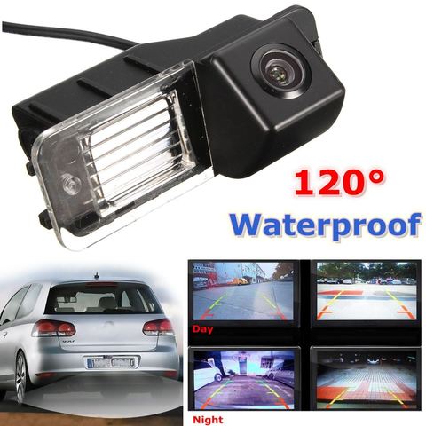 CCD HD voiture caméra de recul caméra de recul Parking sauvegarde Vision nocturne étanche pour VW Golf MK6 MK7 GTI Polo V (6R) Passat CC ► Photo 1/6