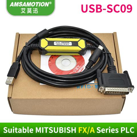 USB-SC09 approprié au nouveau SC-09 de conception de câble de programmation de PLC de série de Mitsubishi FX/A ► Photo 1/6