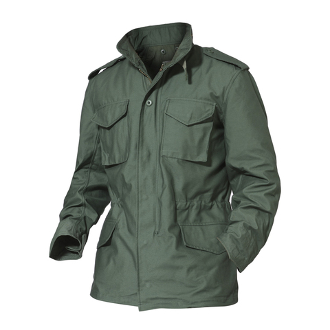 M65 grande taille Jungle veste imperméable + doublure détachable coupe-vent hauts randonnée en plein air vêtements de chasse armée tactique à capuche manteaux ► Photo 1/6