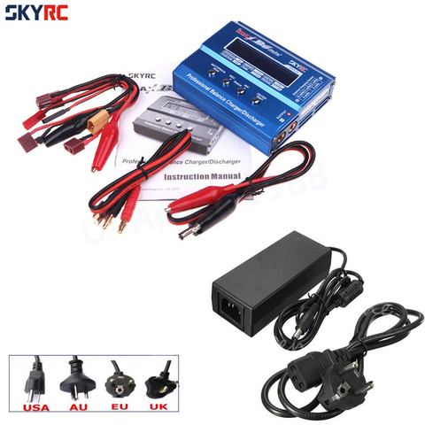 Chargeur/déchargeur RC d'équilibre Original SKYRC IMAX B6 MINI 60W pour hélicoptère RC Re-pic pour avion NIMH/NICD + adaptateur de puissance ► Photo 1/6