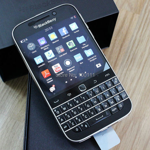 Téléphone BlackBerry classique blackberry Q20 d'origine débloqué double cœur 2GB RAM 16GB ROM 8MP caméra, livraison gratuite ► Photo 1/2