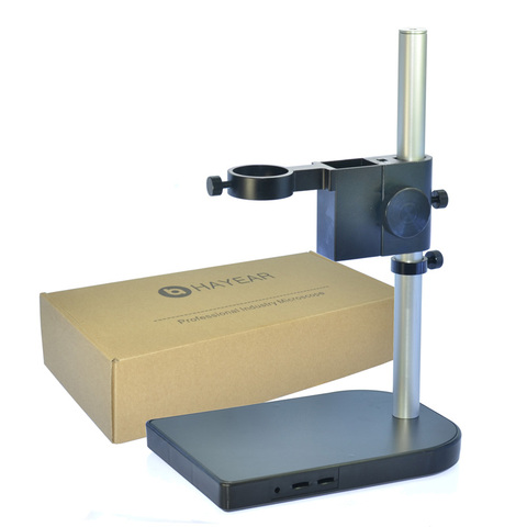 Support de Table d'appareil photo pour Microscope industriel, porte-anneau d'engrenage de Microscope numérique 40mm, objectif monoculaire, support de Table ► Photo 1/6