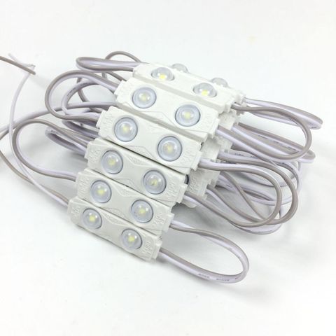 Module d'injection 1.2, étanche IP 2835, 20 pièces, 12V cc, LED W, LED SMD, pour signal de rétroéclairage, blanc frais, étanche ► Photo 1/1
