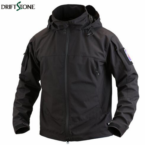 Nouveau automne hommes Style militaire coquille souple à capuche veste imperméable tactique veste armée vêtements manteau vêtements d'extérieur coupe-vent veste ► Photo 1/1