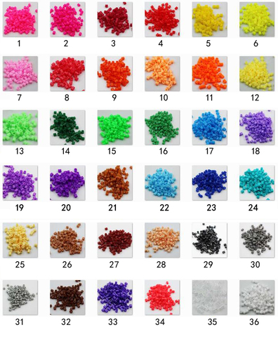 10000 pcs/lot 36 couleur peut choisir 5MM haute qualité hama perles bricolage jouet de qualité alimentaire perler PUPUKOU fusible perles puzzles jouet ► Photo 1/6
