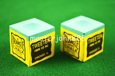 4 pièces de TRIANGLE MASTER billard billard billard craie Cubes craie vert/bleu/rouge/gris livraison gratuite ► Photo 1/6