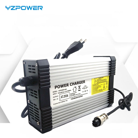 YZPOWER100.8V 5A chargeur de batterie au Lithium pour 88.8V batterie au Lithium moto électrique ebike avec ventilateur XLR plug ► Photo 1/5