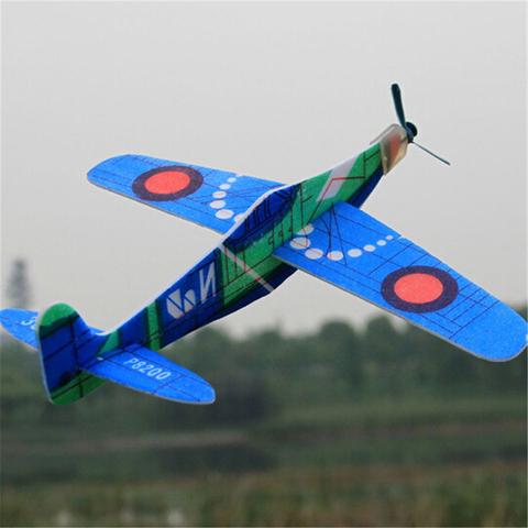 Mini Drone d'avion, avions en mousse EPP, modèle de jouets pour enfants, couleur aléatoire 19cm, 1 pièce ► Photo 1/6