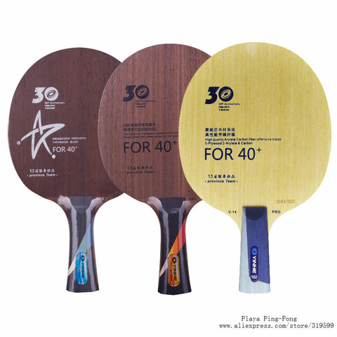 Yinhe-lame de tennis de table pour U2 U-2 pro, V14 V-14 pro, MC2 MC-2 Pro, pour le 30e anniversaire, nouveau matériau, 40 + ► Photo 1/1