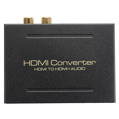 Convertisseur d'extracteur Audio 5.1CH HDMI-compatible séparateur Audio 1080P stéréo analogique HDMI-compatible optique SPDIF RCA L/R adaptateur ► Photo 1/6