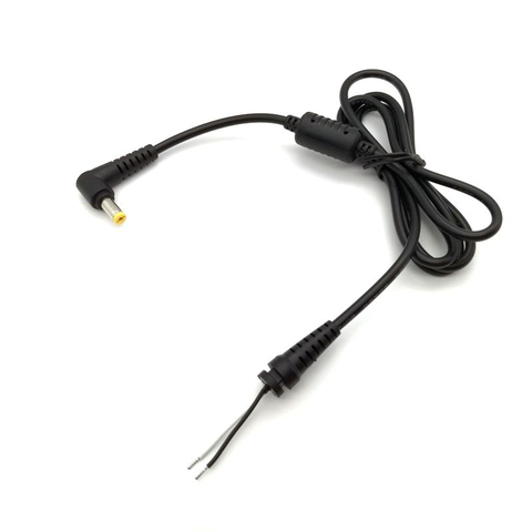2 pièces prise cc 5.5*1.7mm/5.5x1.7mm câble d'alimentation cc pour Lenovo Toshiba Acer chargeur d'ordinateur portable câble cc livraison gratuite ► Photo 1/1