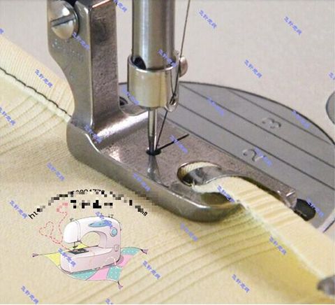 Pied de biche industriel pour couture de tissu fin, 1/8 = 3.2MM, pour machine à plat Brother Juki Zoje Jack, 9 tailles ► Photo 1/6