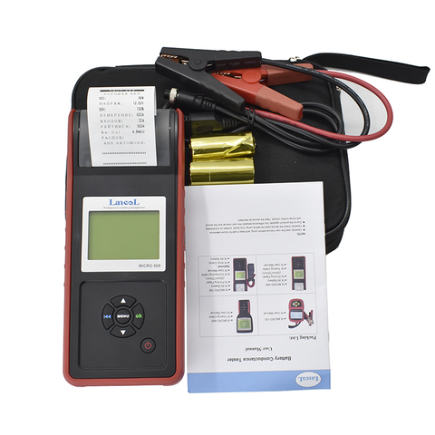 Lancol-micro 568 – analyseur de batterie de voiture, outils d'usine pour voiture, avec imprimante, testeur de batterie, outil de diagnostic ► Photo 1/1