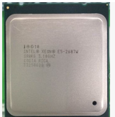 Processeur intel Xeon E5, 2687W, 3.10GHz, serveur, 8 cœurs, LGA 2011, CPU E5-2687W ► Photo 1/1