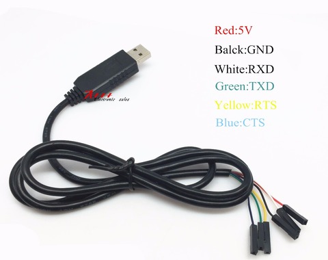 FT232 ligne de brosse USB à TTL ligne de câble série adaptateur électrique FTDI Chipset ordinateur FT232RL ► Photo 1/1