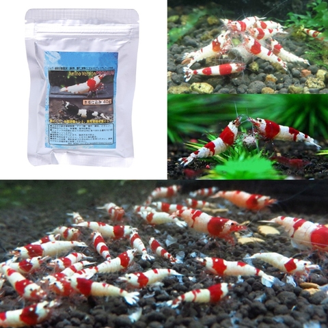 Vente chaude 40g neige Natto crevettes escargot alimentation alimentaire F Aquarium Aquarium Aquarium étang nouveau ► Photo 1/6