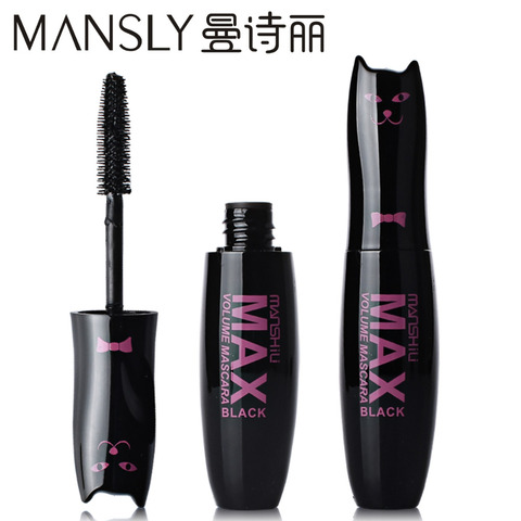 MANSLY-Mascara frisé, imperméable à l'eau, Extension de cils, noir Max, cosmétique de maquillage pour les yeux, # M535 ► Photo 1/6