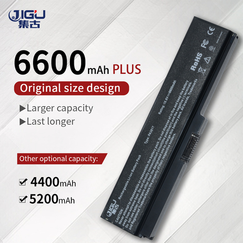 JIGU – batterie pour ordinateur portable Toshiba Satellite A660 C640 C650 C655 C660 L510 L630 L640 L650 U400 PA3817U-1BRS PA3816U-1BAS ► Photo 1/6
