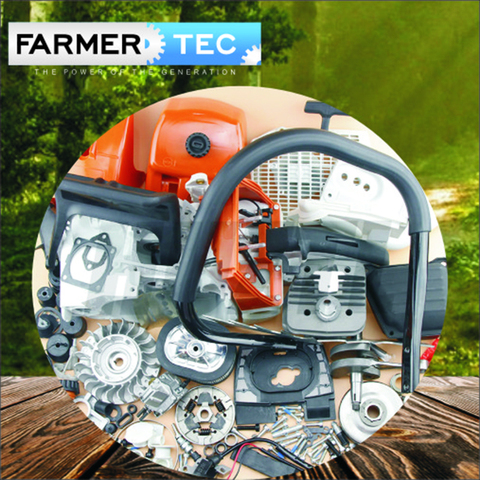 Farmertec-pièces de réparation complètes, fabriquées sur le marché des pièces d'équipement Stihl MS660 066, moteur de tronçonneuse, pédalier, carburateur ► Photo 1/3