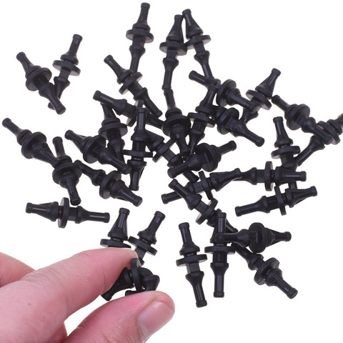 35 pcs En Caoutchouc De Silicone De Couleur Noire PC CPU/Ventilateur de Boîtier De Montage Vis Broches Rivets ► Photo 1/3