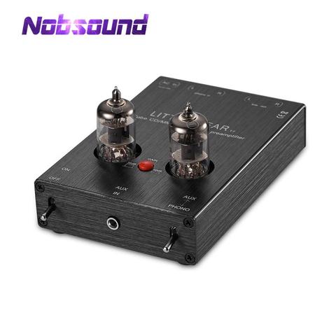 Nobsound dernier petit ours T7 6J1 Tube de Valve AUX & MM Phono platine vinyle préamplificateur Hi-Fi stéréo préampli livraison gratuite ► Photo 1/6