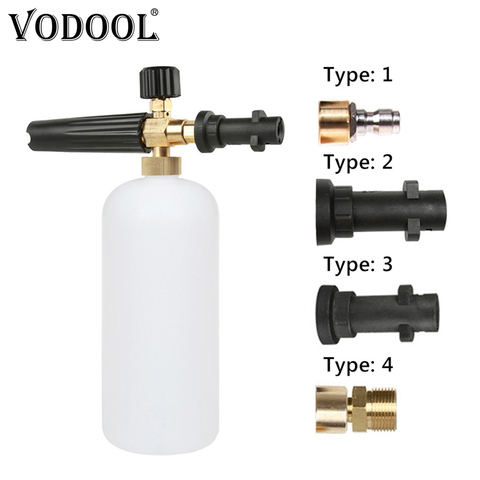 VODOOL – pistolet à mousse pour lavage de voiture, nettoyeur de mousse à haute pression, Lance à neige, générateur de mousse, pulvérisateur pour Karcher série ► Photo 1/6