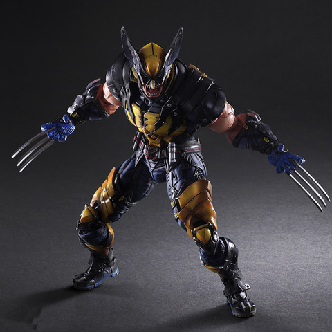 JOUER ARTS 26cm Marvel X-MEN Wolverine PVC Figurine Modèle Jouets ► Photo 1/6