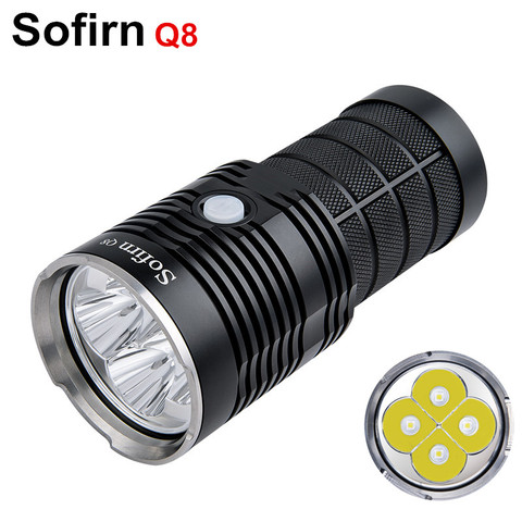 Sofirn – lampe de poche LED Q8 4 x XPL HI 5000LM, 18650, torche très lumineuse, plusieurs opérations, IPX8 ► Photo 1/6