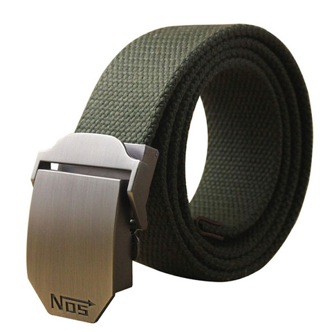 Ceinture tactique unisexe, bonne qualité, 4 mm d'épaisseur, 3.8 cm de large, en alliage extérieur, ceinture décontractée en toile à 110 cm, ceinture à boucle automatique pour hommes ► Photo 1/6