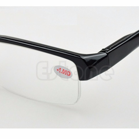 Montures noires chaudes lunettes de myopie Semi-sans monture-1 -1.5 -2 -2.5 -3 -3.5 -4 ► Photo 1/1