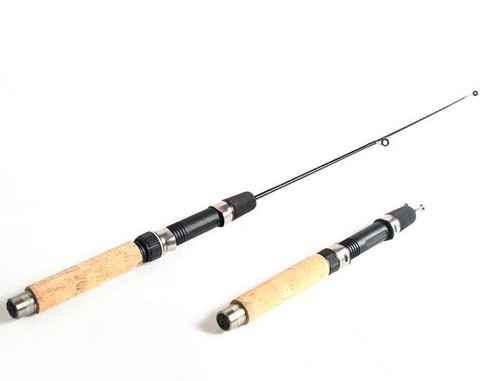 Romlin – canne à pêche Spinning et Casting de 65cm, moulinet rigide pour la carpe et la mouche en hiver ► Photo 1/1
