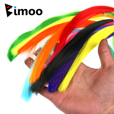 Bimoo – lot de 2 banderoles en Fiber de Nylon ultrafin pour la pêche à la mouche, matériel pour attacher des hameçons de Jigging Sabiki ► Photo 1/6