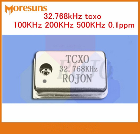 Oscillateur à cristal de haute précision, 100kHz, 200kHz, 400kHz, 500kHz, 800kHz, 32.768kHz, 20kHz, 0,1ppm tcxo, en option, livraison rapide et gratuite ► Photo 1/3