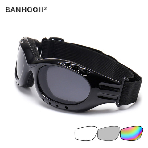 Nouveau Snowboard Antipoussière lunettes de Soleil Moto Ski Lunettes Lentille Cadre Lunettes Sports de Plein Air Coupe-Vent Lunettes Lunettes ► Photo 1/6