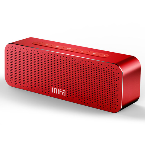Haut-parleurs stéréo sans fil de Boombox de son de haut-parleur portatif de Bluetooth de MIFA avec le Support de micro TF AUX TWS ► Photo 1/6