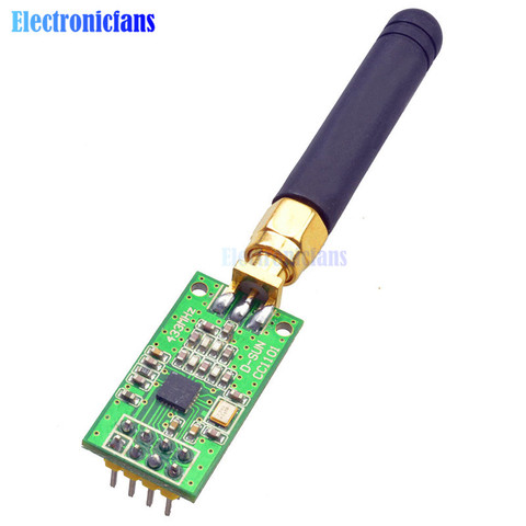 CC1101 émetteur-récepteur RF sans fil 315/433/868/915MHZ + Module sans fil antenne SMA 1.8-3.6V ► Photo 1/6
