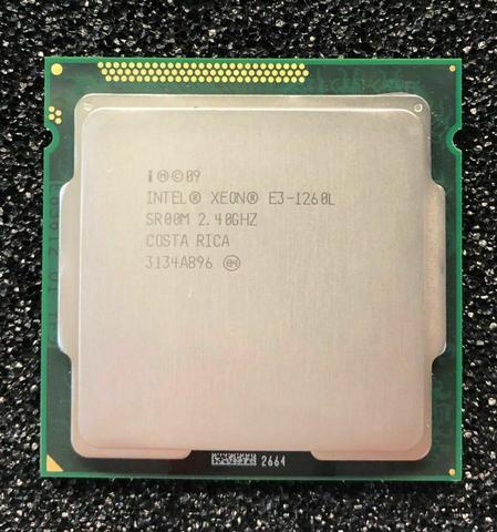 Intel Xeon E3-1260L 8 M Cache 2.4 GHz SR00M LGA1155 E3 1260L Quad-Core processeur d'unité centrale ► Photo 1/2