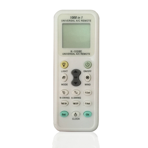 Télécommande sans fil universelle 1000 en 1, K-1028E AC, numérique LCD, pour climatiseur ► Photo 1/3