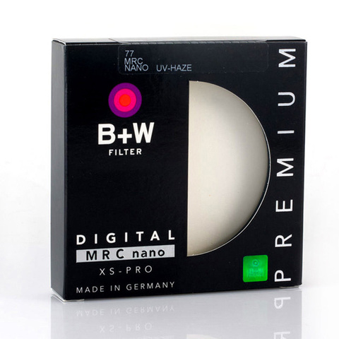 B + W MRC Nano UV brume filtre de protection Ultra-mince filtre UV pour objectif de caméra 49 52m 55mm 58mm 62mm 67mm 72mm 77mm 82mm ► Photo 1/4