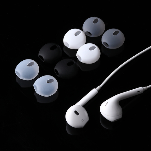 1 paires oreillettes housse pour Airpods sans fil Bluetooth écouteurs silicone oreillettes étui pour écouteurs oreillettes embouts en gros ► Photo 1/6