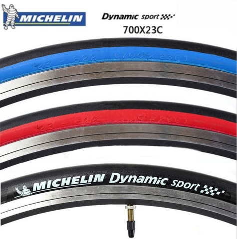 Michelin-pneu dynamique de sport pour vélo de route, 700 x 23C 25C 28C, 700C, pièces de vélo ► Photo 1/2