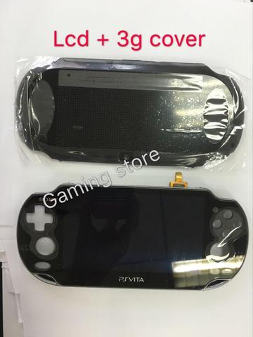 Écran LCD OLED couleur noire et panneau de couverture arrière pour Console PSVita PS Vita PSV 1000 px 1001 1004 1XXX 1 ensemble = 2 pièces ► Photo 1/5