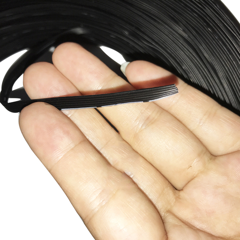 Câble électrique de connexion en Silicone noir, 2/3/4/5/6 broches, fil d'alimentation 30awg ► Photo 1/6