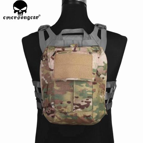 Emersongear-Pack tactique, porte-plaques Multicam à fermeture éclair sur le sac à dos, transporteur d'hydratation pour CPC NCPC JPC 2.0 AVS gilet ► Photo 1/1