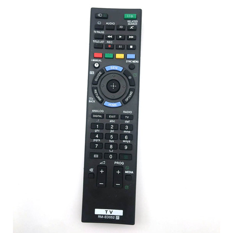 Télécommande de remplacement pour SONY TV RM-ED050 RM-ED052 RM-ED053 RM-ED060 RM-ED046 RM-ED044 ► Photo 1/3