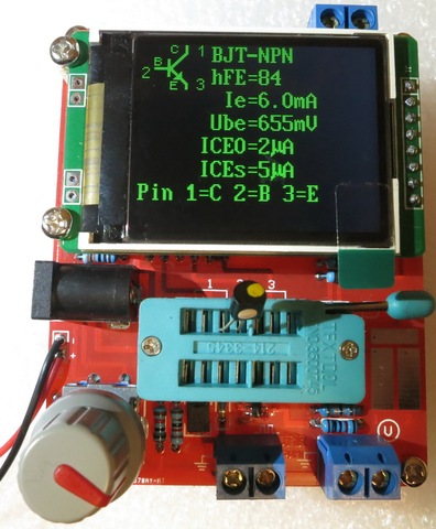 TFT LCD écran ATMEAG328P M328 Transistor testeur LCR Diode capacité ESR mètre PWM générateur de Signal d'onde carrée ► Photo 1/6