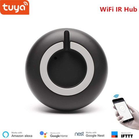 Tuya universel intelligent IR Hub télécommande commande vocale AC, TV, travailler avec Alexa ,Google Home Assistant,Apple, smartphone Android ► Photo 1/6