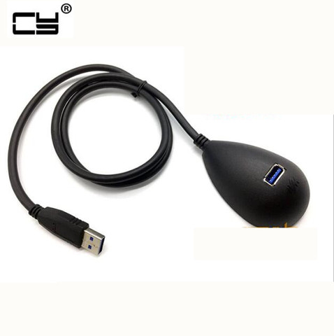 Câble Super Speed USB 3.0 mâle à femelle, Extension Station d'accueil, câble de connexion d'ordinateur 0.8m 3ft ► Photo 1/6