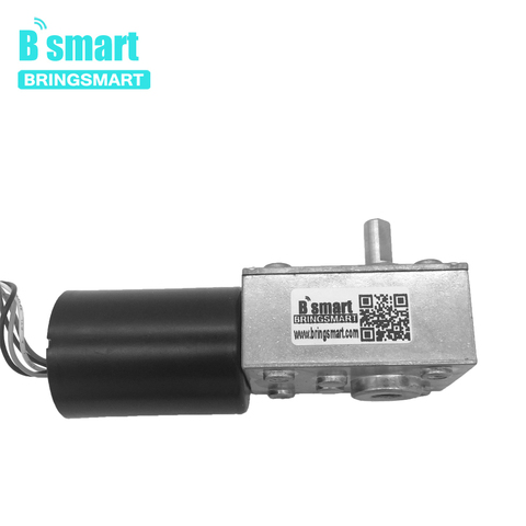 Bringsmart – moteur à engrenage à vis sans fin 5840-3650 cc 12V 24V BLDC avec boîte de vitesses de freinage auto-bloquante, moteur électrique 8-470 tr/min ► Photo 1/6