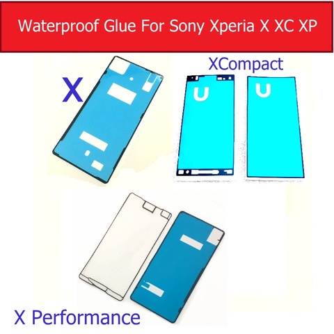 Ruban adhésif avant et arrière pour écran tactile Sony Xperia X/X Compact/X, étanche ► Photo 1/6